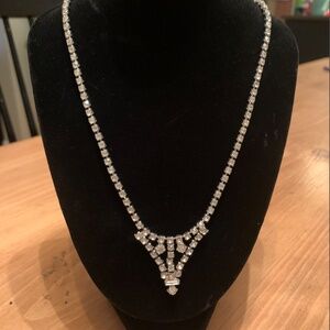 Vintage rhinestone necklace
